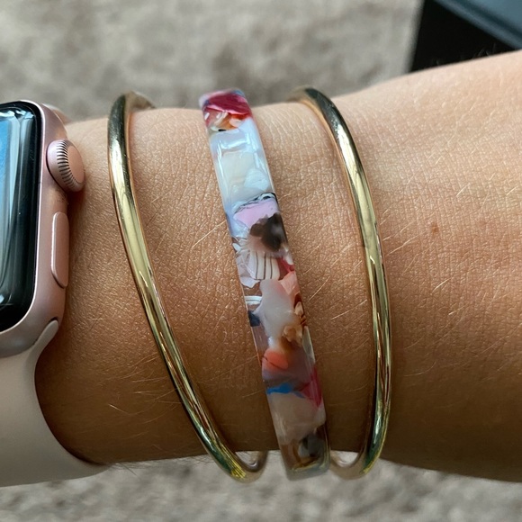 NWT gold & multicolor bangles from Francesca’s - Picture 3 of 6